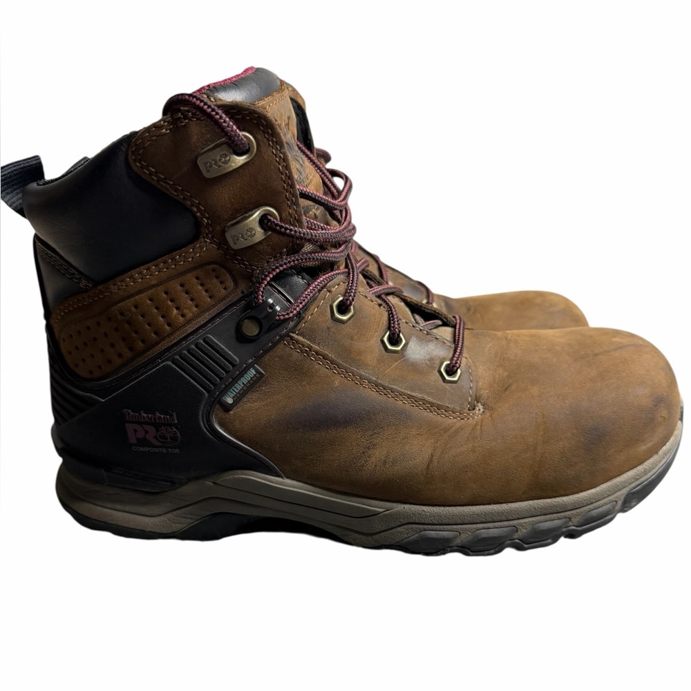 Timberland PRO Women’s 10M Composite Toe Waterproof Work Boots Brown